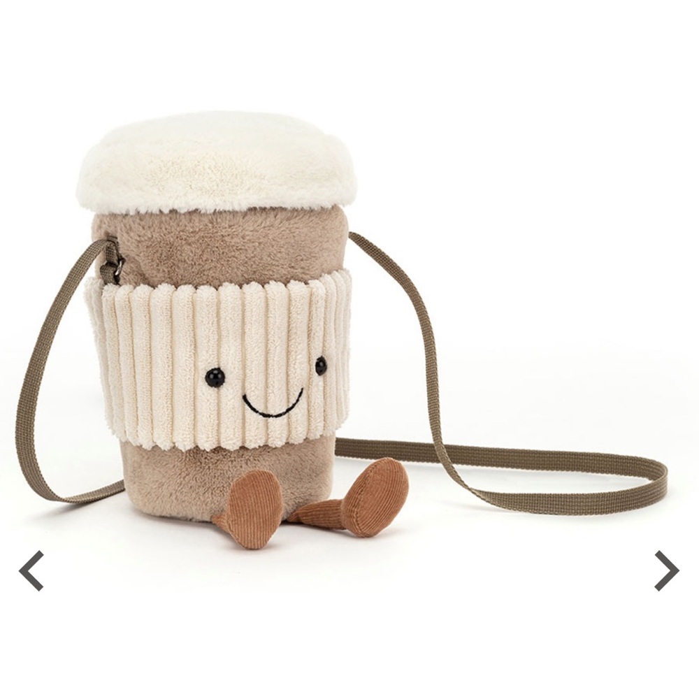 Jellycat Coffee-To-Go Bag